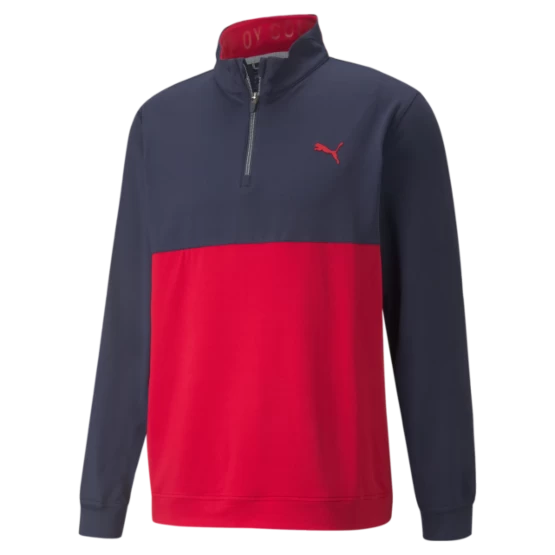 Haut Gamer Colorblock 1/4 Zip Puma à Vendre Aux Meilleurs Prix Au Canada | Golf Avenue – Image 2