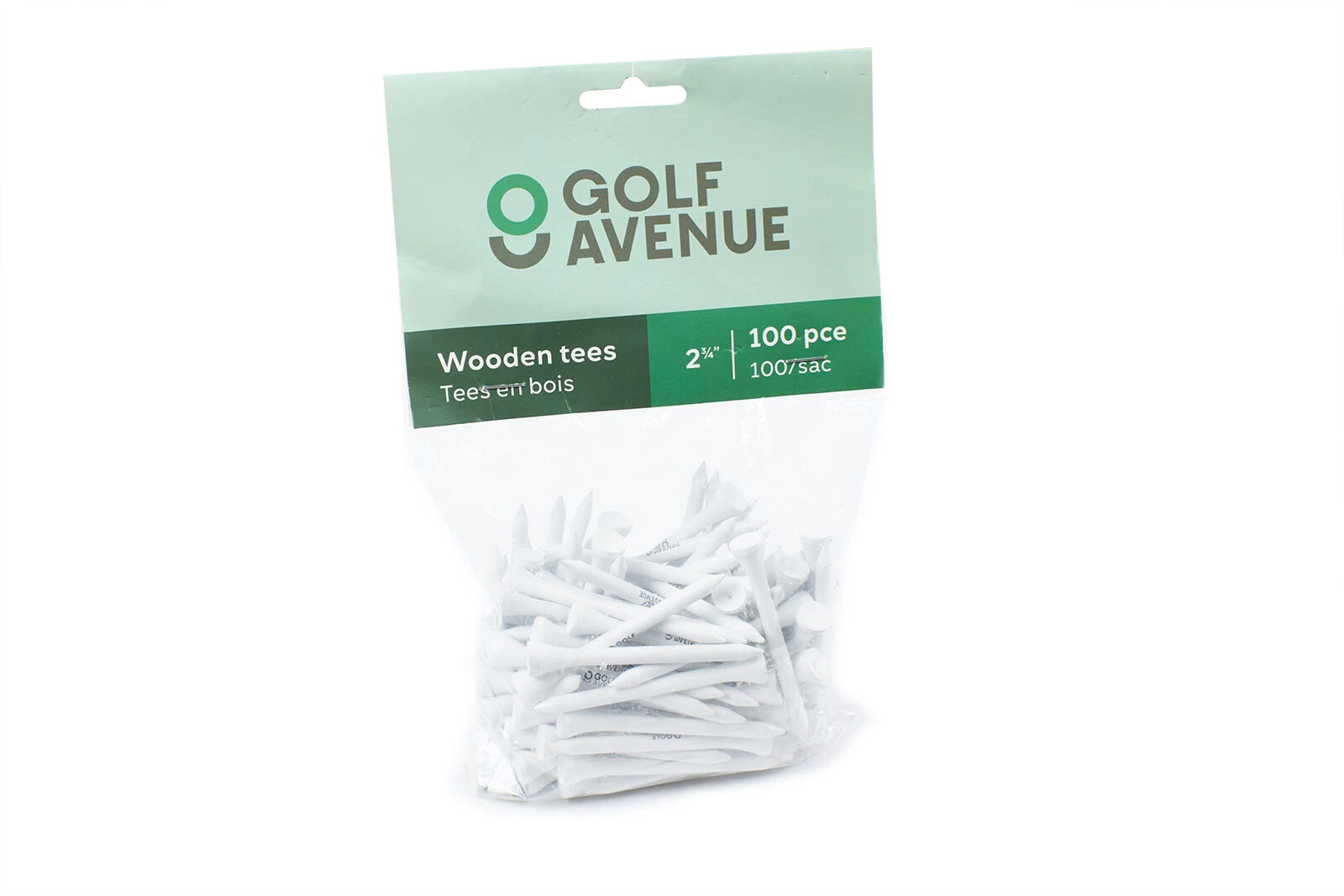 Tees Logo 2 3/4 Wooden Golf Avenue à Vendre Aux Meilleurs Prix Au Canada | Golf Avenue – Image 2